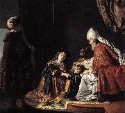 Hannah Giving Her Son Samuel to the Priest ar, VICTORS, Jan